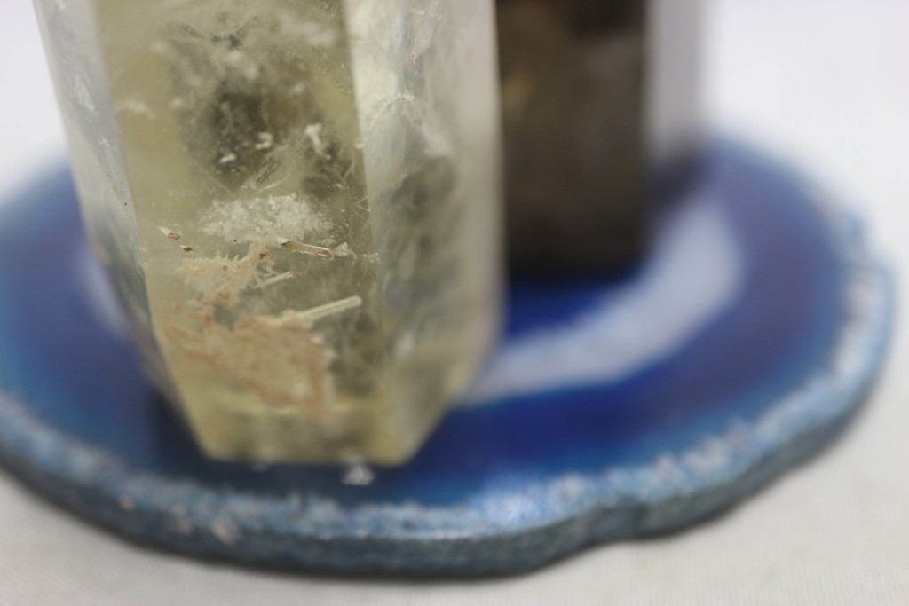 パワーストーン　　スモーキークォーツ水晶　黄水晶　瑪瑙台_5