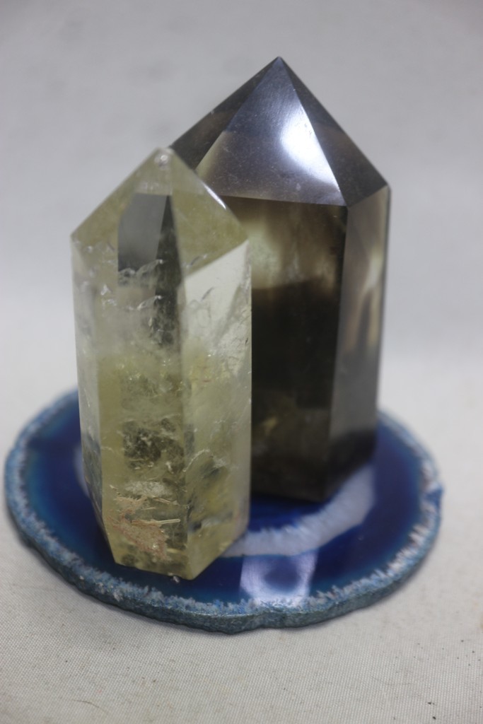パワーストーン　　スモーキークォーツ水晶　黄水晶　瑪瑙台_6