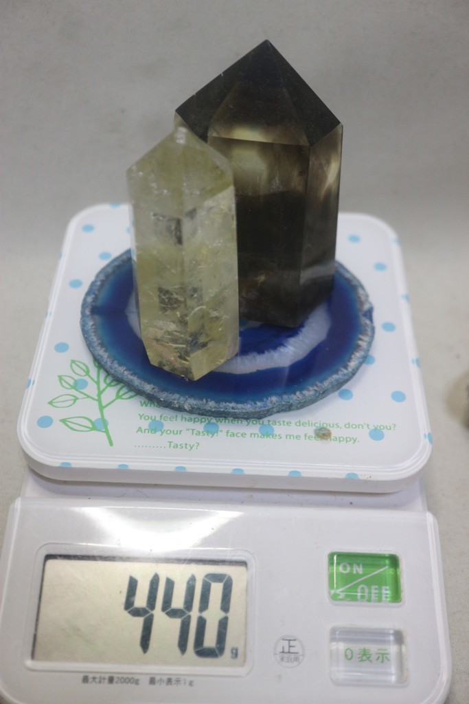 パワーストーン　　スモーキークォーツ水晶　黄水晶　瑪瑙台_7