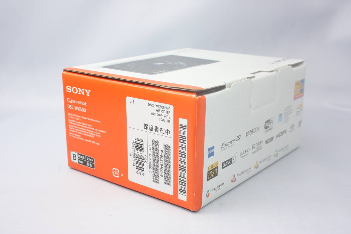 ★新品未使用品★ ソニー SONY DSC-WX500 ブラック ★赤字特価★ SONY DSC-WX500 Cyber-shot sony 500の通販 ブラック