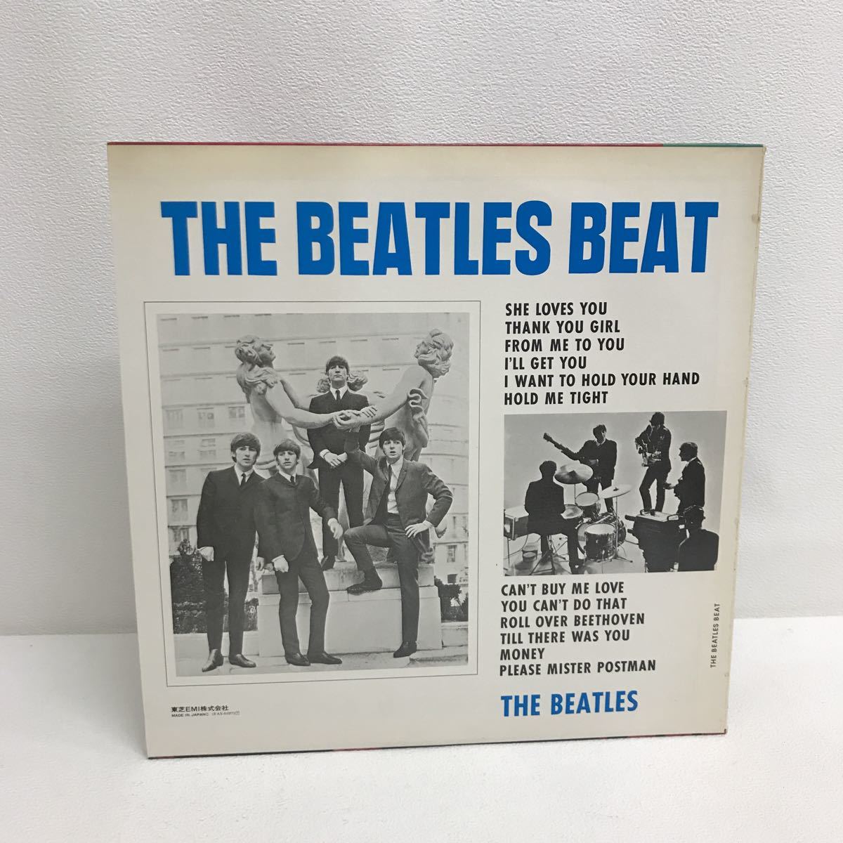 Y1109A1 THE BEATLES BEAT ザ・ビートルズ・ビート LP レコード EAS