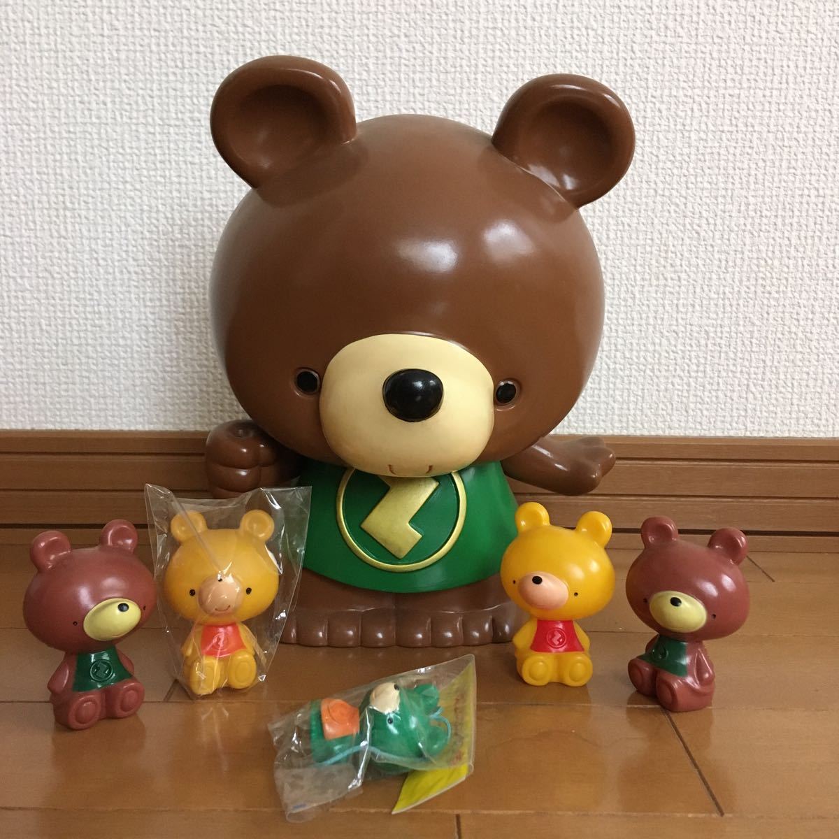 企業物 ゼリア新薬工業カウンター用ソフビ貯金箱 ゼリアちゃん 当時物 