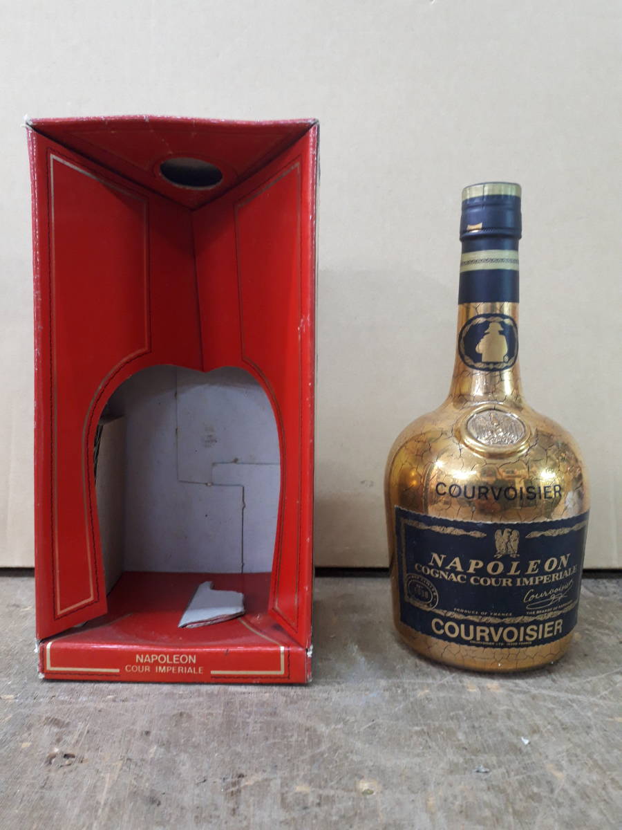 □古酒 COURVOISIER クルボアジェ NAPOLEON ナポレオン COGNAC COUR