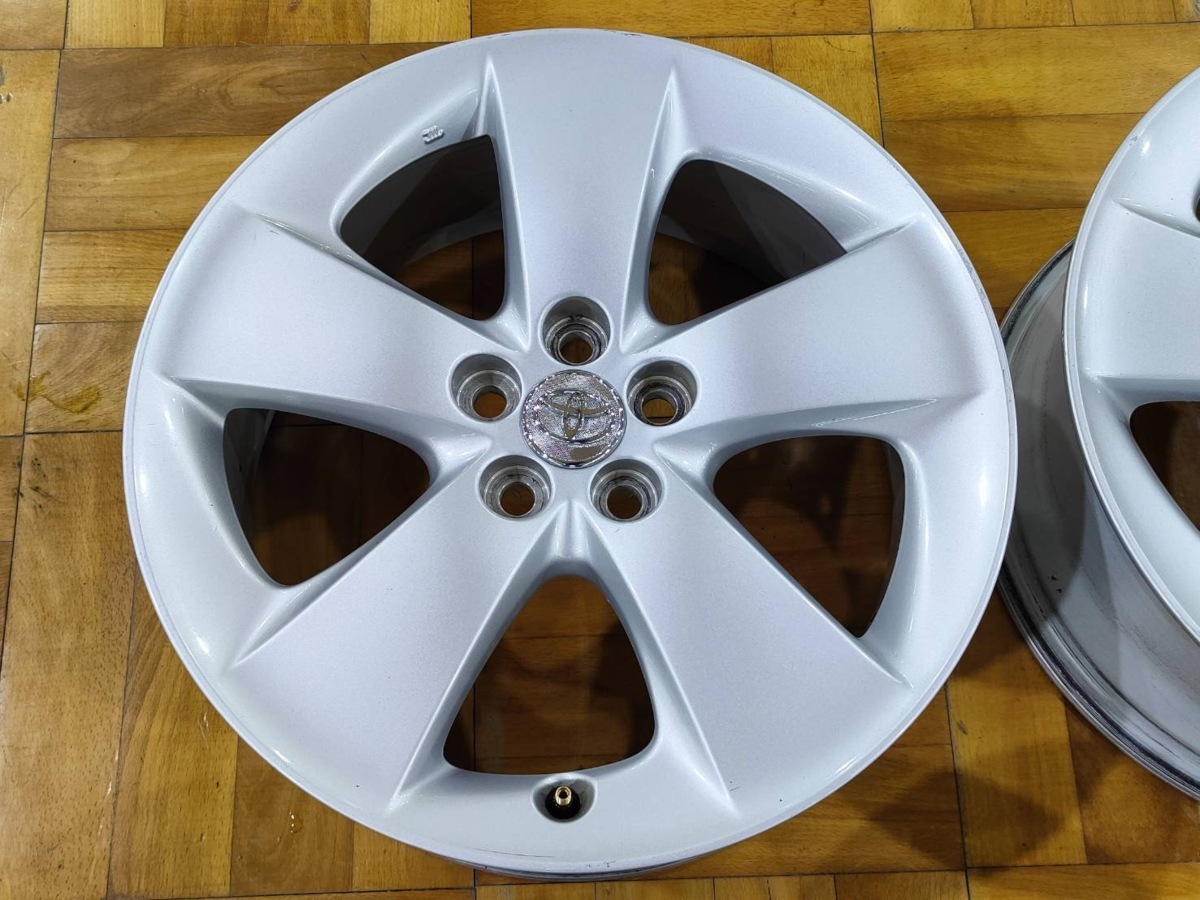 バリ溝 良好品!!】トヨタ 30プリウス Sツーリング 純正 17in 7J +50 バリ溝 良好品!!】トヨタ 30プリウス Sツーリング 純正 17in 7J +50