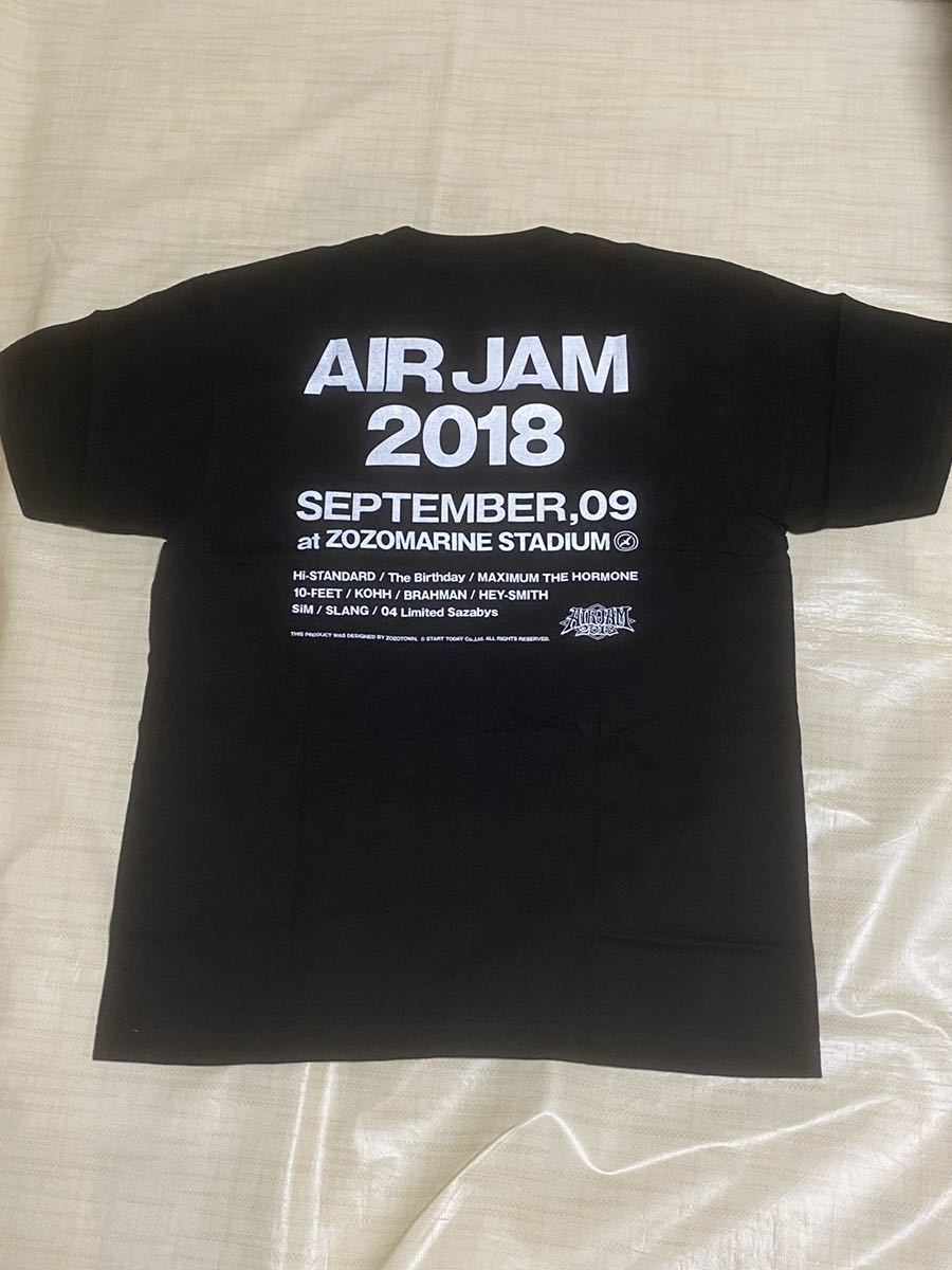 新品 AIR JAM 2018 × ZOZOTOWN Tシャツ hi-standard brahman ハイ