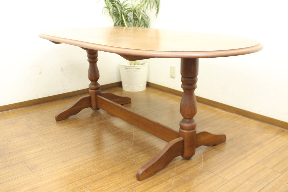 引取可/福岡市博多区】お買い得!! 柏木工 ダイニング7セット レトロ