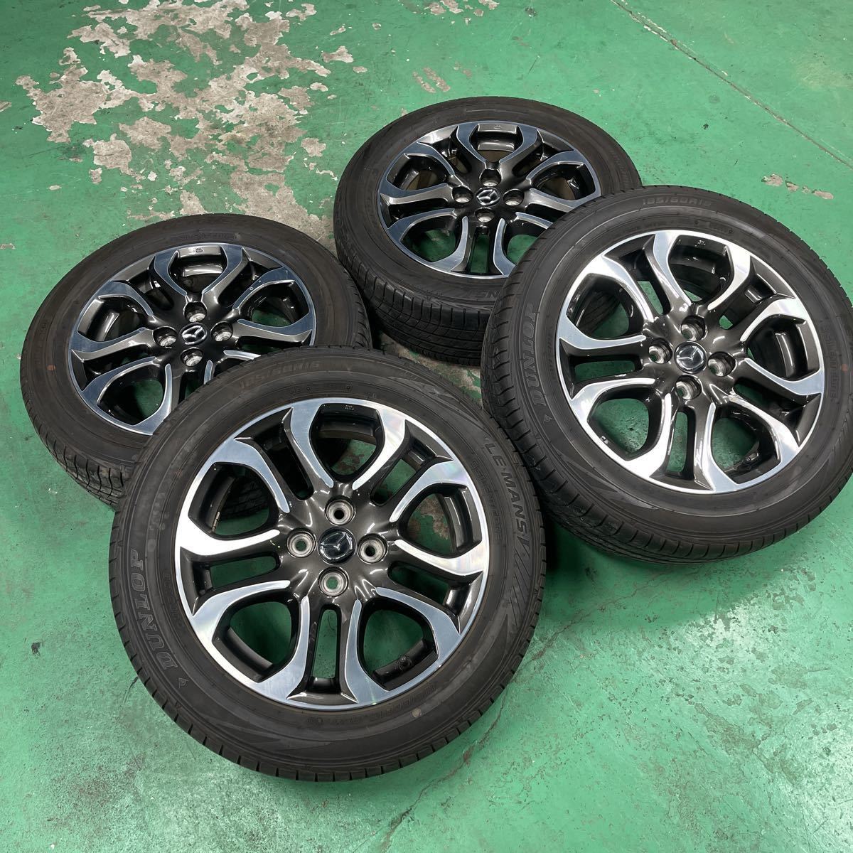 デミオ マツダ MAZDA2 DJ 純正 PCD100 +40 5.5J マツダ純正 4本 16 