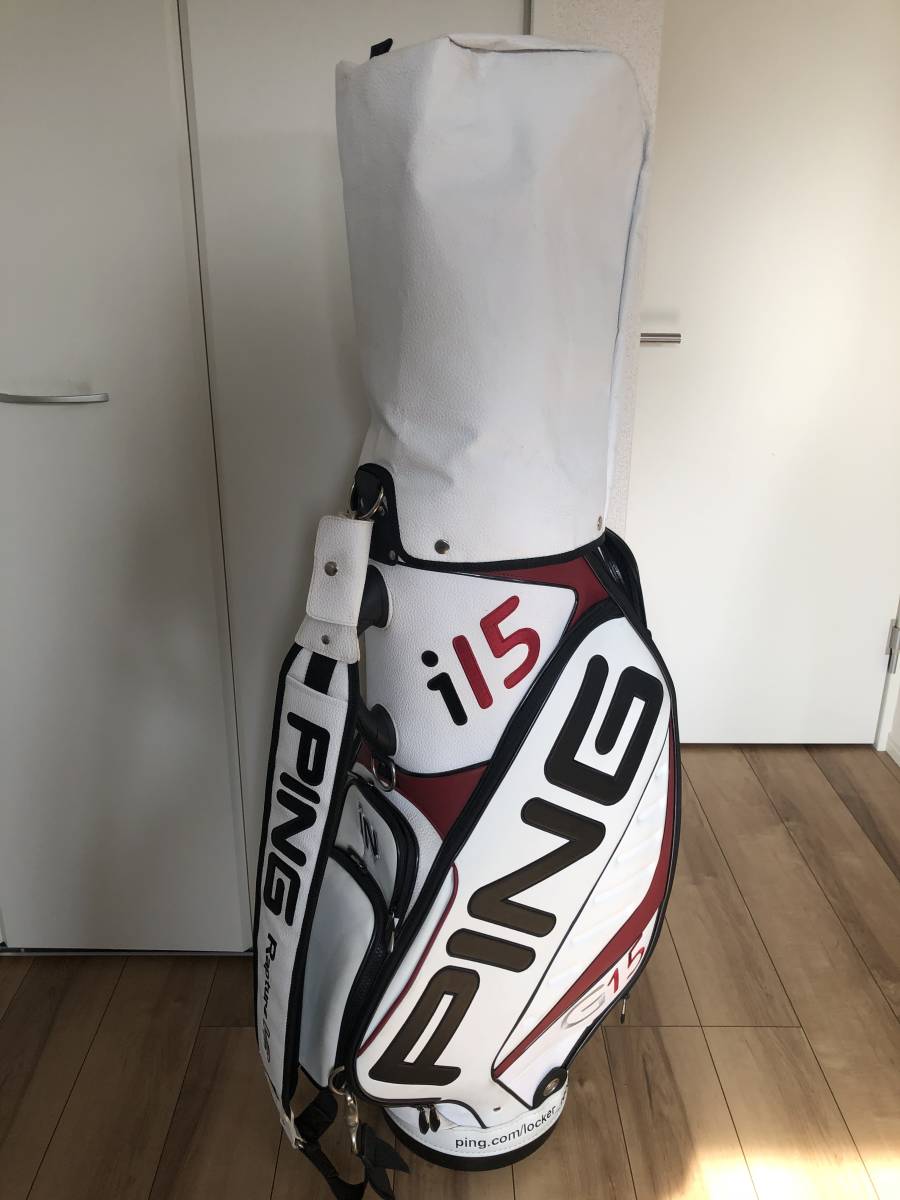 PING G15 i15 ツアーバッグ キャディバッグ ゴルフバッグ 日本未発売 PING Yahoo!オークション - キャディバッグ G15⁄i15 全長約126cm ピン