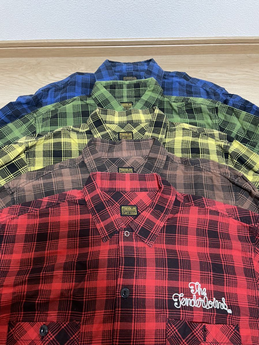 T-FLANNNEL SHT 5枚セット チェーン刺繍 TENDERLOIN テンダーロイン  