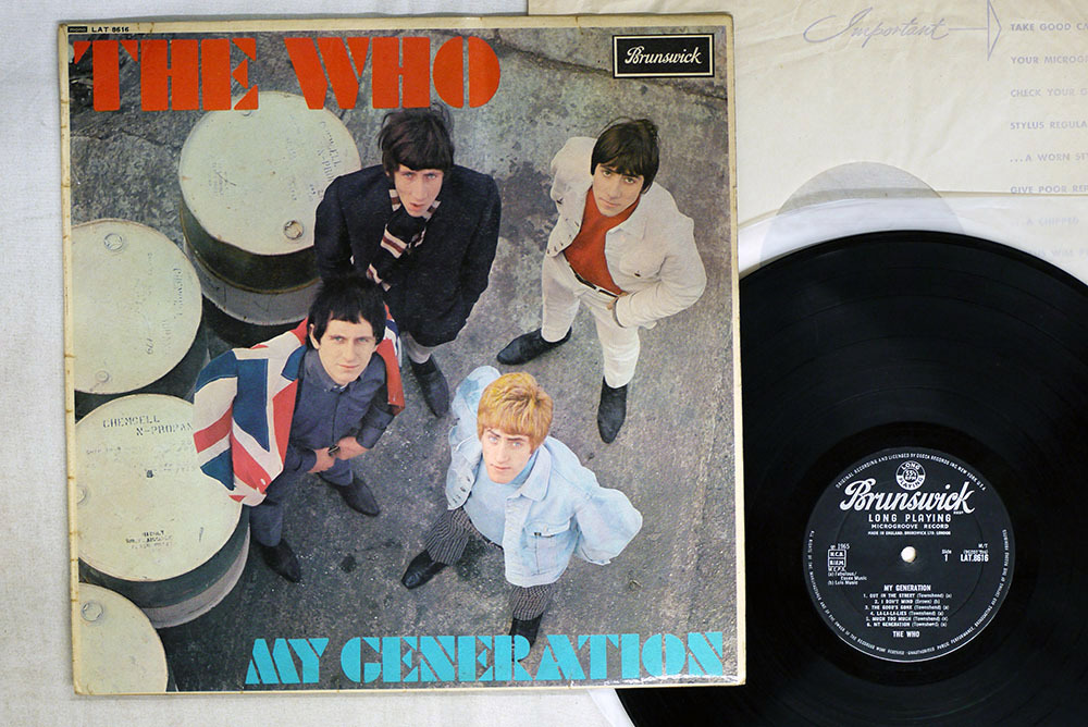 UK-ORIGINAL THE WHO/MY GENERATION/BRUNSWICK LAT.8616