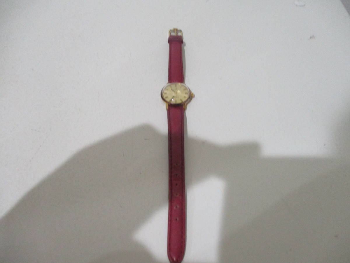 7787】OMEGA 手巻き 稼働品 ベルト社外