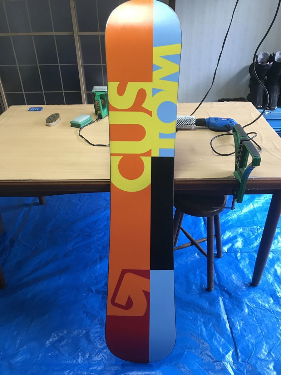 バートン カスタム 151 FLYING V ビンディング付 BURTON CUSTOM V