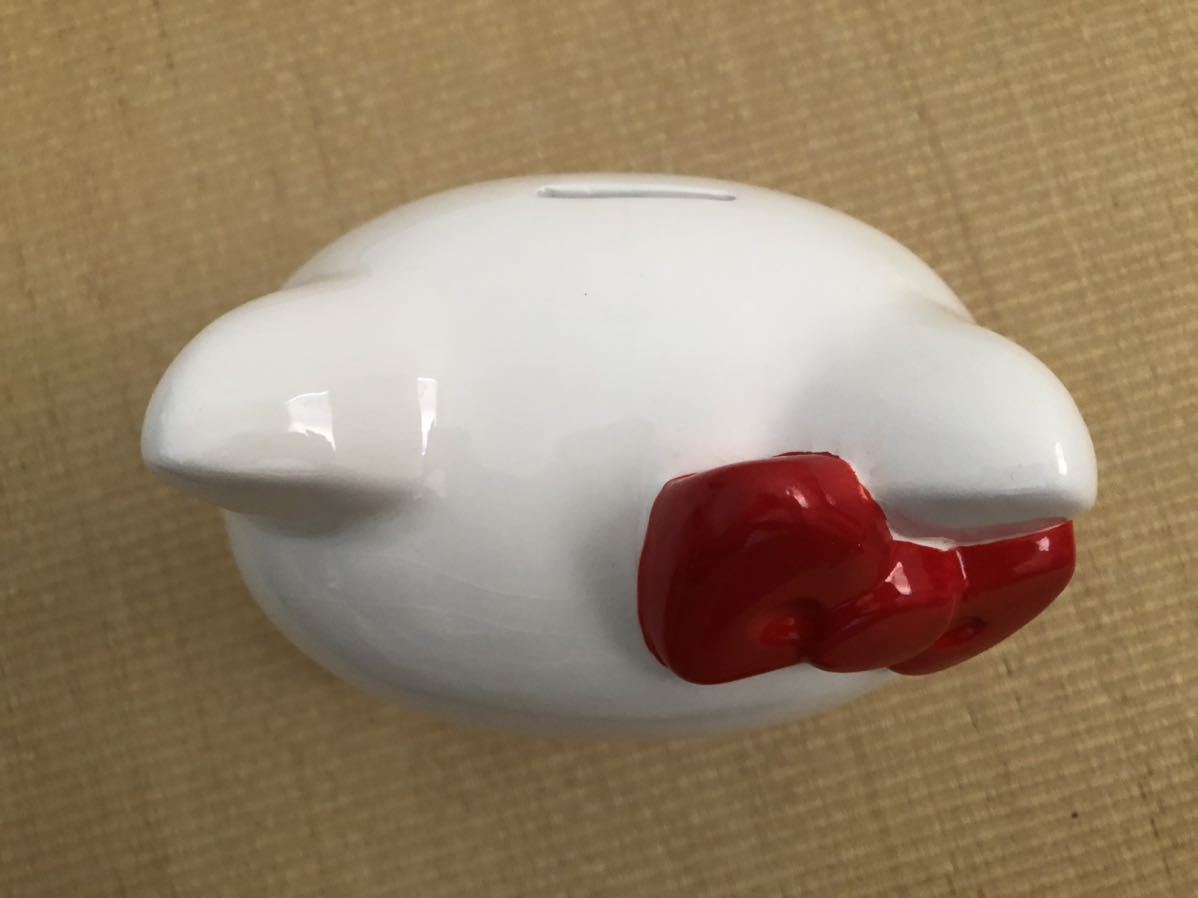 サンリオ HELLO KITTY ハローキティ キティ キティちゃん 陶器 貯金箱
