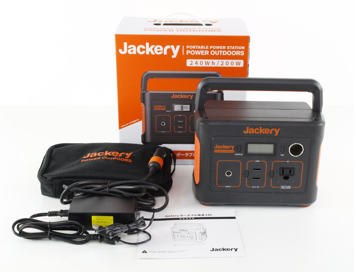 未使用】Jackery ポータブル電源 240 Jackery ポータブル電源 240 