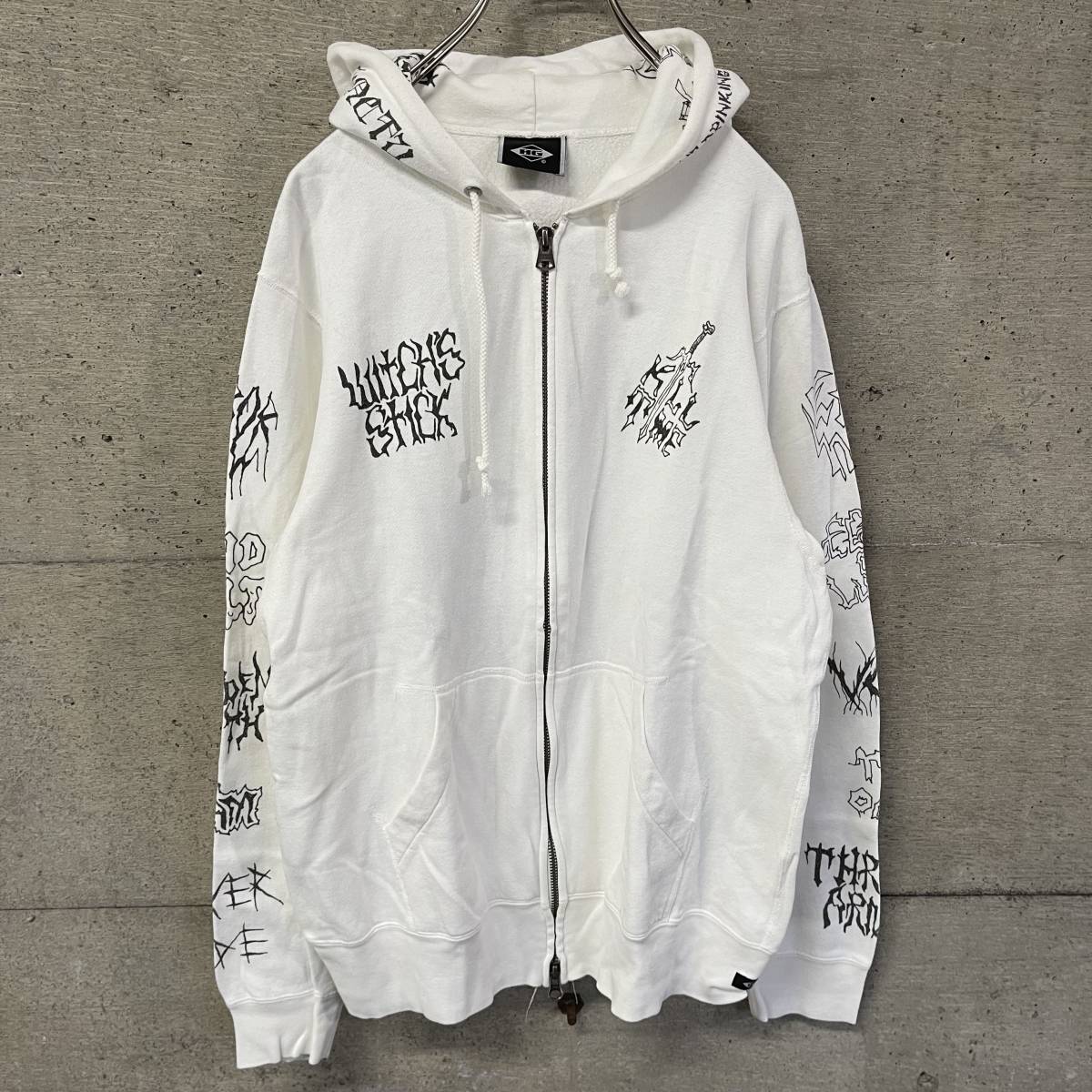 HYSTERIC GLAMOUR ヒステリックグラマー HGタグ パーカー サイズM 