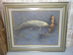 三木文夫 日展画家 鯉 日本画 日本画 鯉のYahoo!オークション(旧ヤフオク