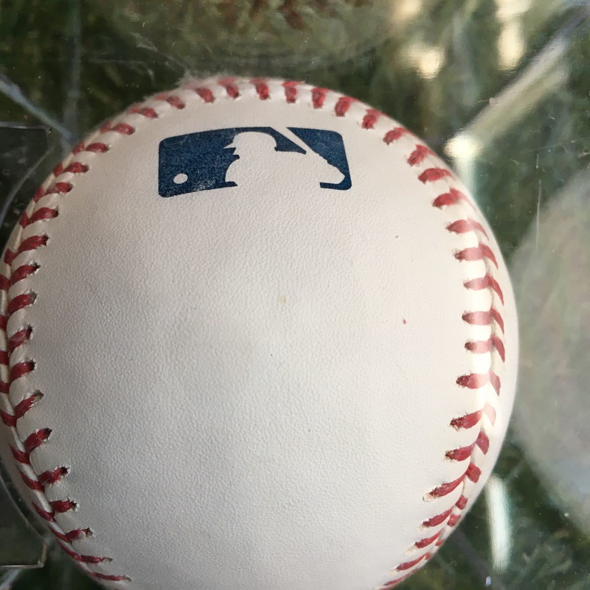 セット 上原浩治直筆サインボール(MLB公認球)、カルビープロ野球 