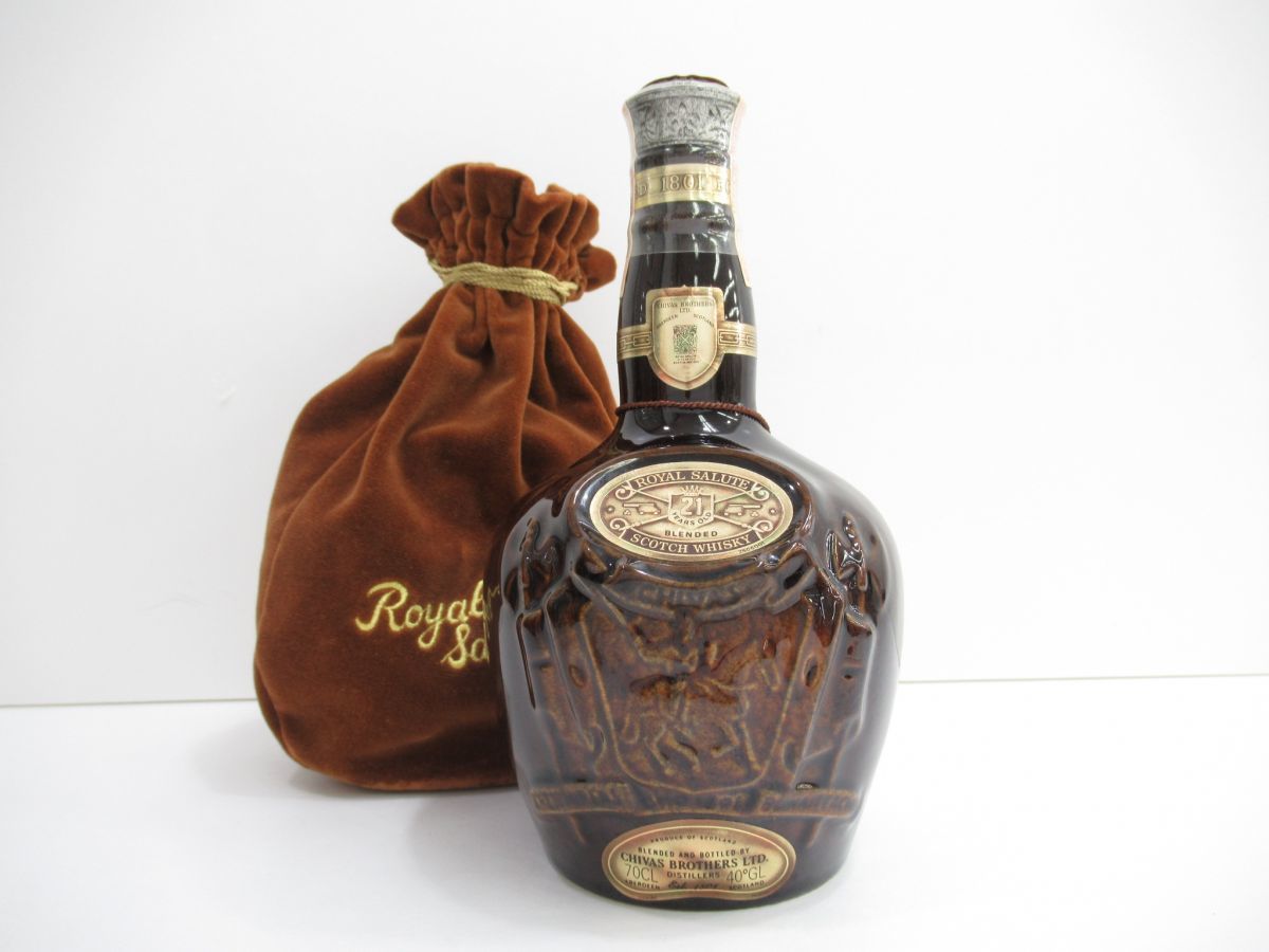 未開栓 ロイヤルサルート21年 シグネチャーブレンド 700ml SALUTE 21年