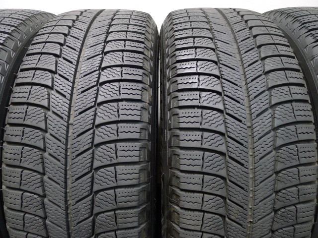バリ山 ミシュラン X-ICE 225/55R18 18×7.5J 5H 114.3 +55 アルミ 