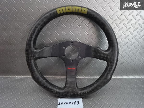 格安，高品質 MOMO モモ COMPETITON コンペティション ステアリンハンドル ステアリングホイール レザー KBA 70116 棚2O23(ステアリング、ハンドル本体)｜売買されたオークション情報、yahooの商品情報をアーカイ ステアリング、ハンドル本体