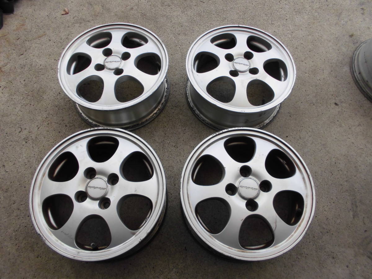  フィット フリード等に ホンダ純正 モデューロ 5.5J&times;14＋45 PCD100(純正品)｜売買されたオークション情報、yahooの商品情報をアーカイブ公開 - オークファン 4穴