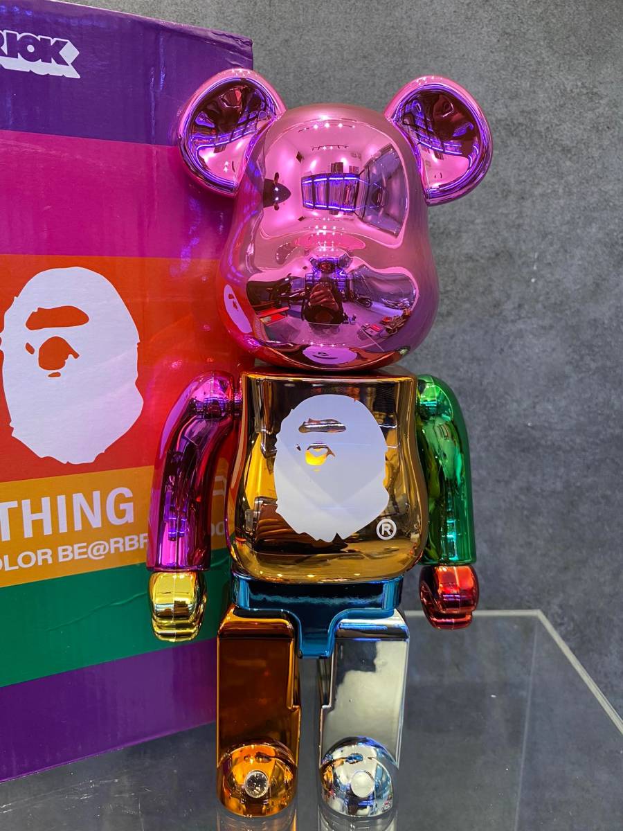 BE@RBRICK × A BATHING APF(R) コラボ BAPE ベアブリック MEDICOM TOY 400%