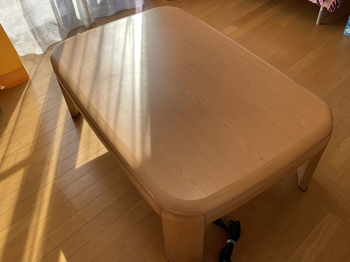 ★1円スタート★ ニトリ 家具調コタツ 長方形 センターテーブル インテリア 暖房器具 こたつ 動作良好_1