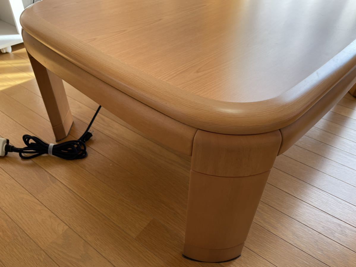 ★1円スタート★ ニトリ 家具調コタツ 長方形 センターテーブル インテリア 暖房器具 こたつ 動作良好_5