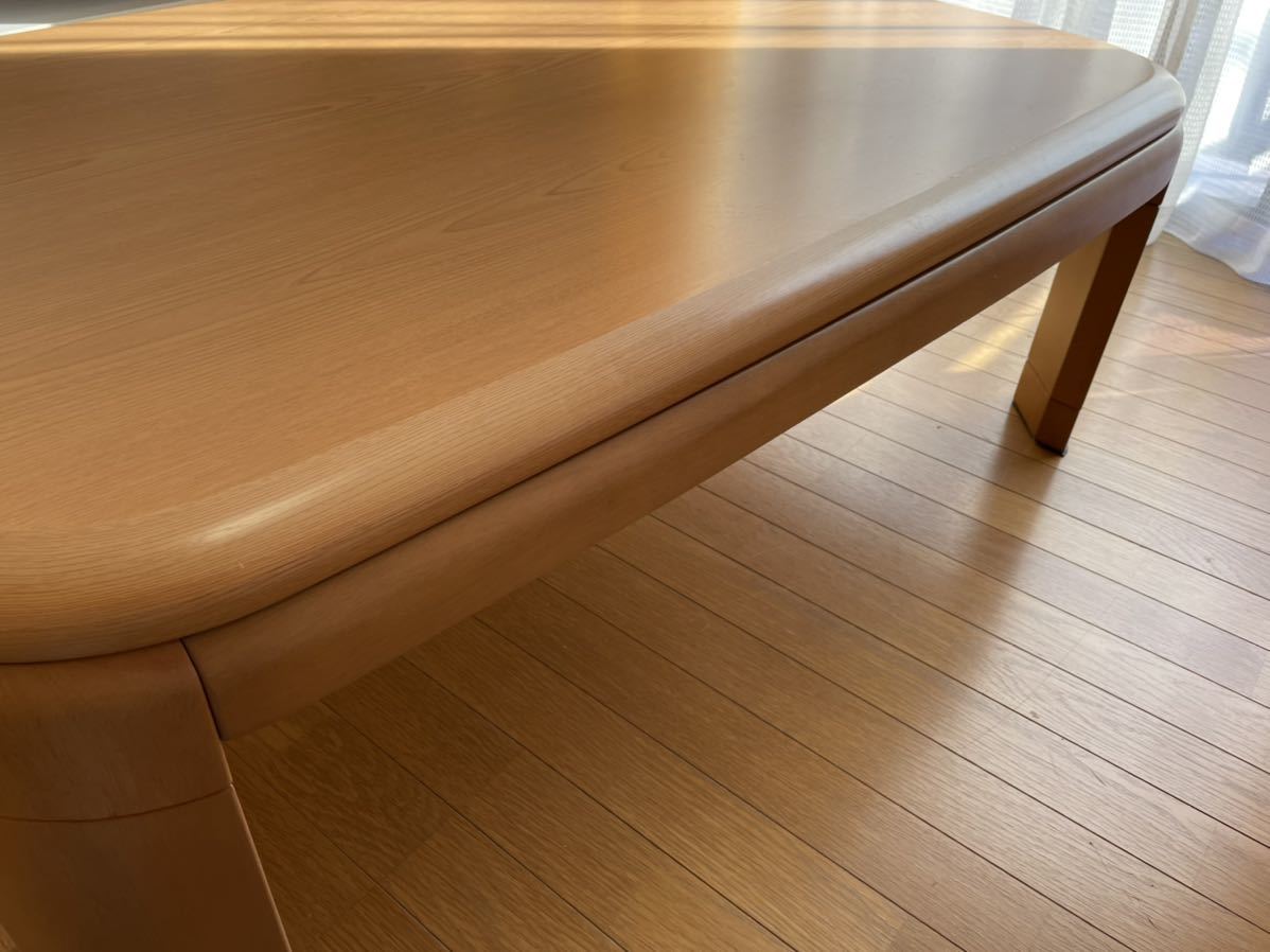 ★1円スタート★ ニトリ 家具調コタツ 長方形 センターテーブル インテリア 暖房器具 こたつ 動作良好_6