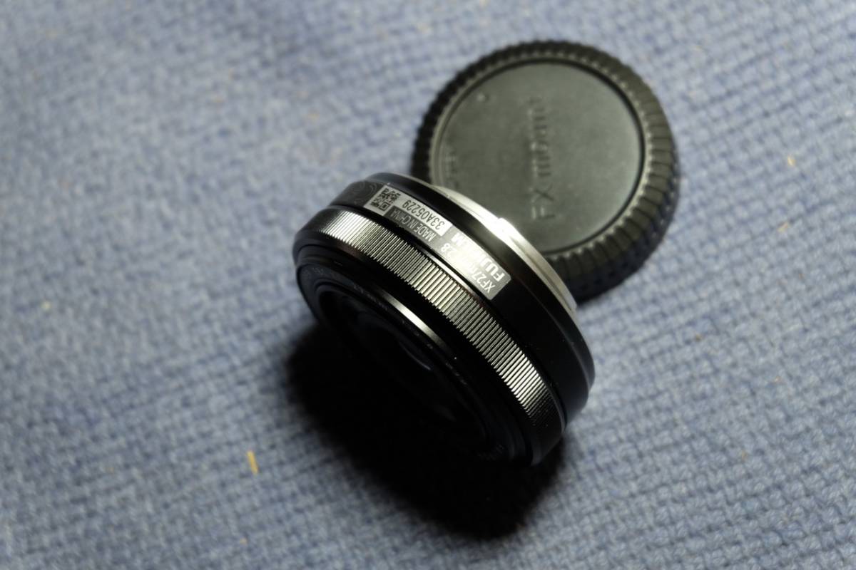 中古・美品 FUJIFILM SUPER EBC XF 27mm F2.8 (FXマウント単焦点レンズ 