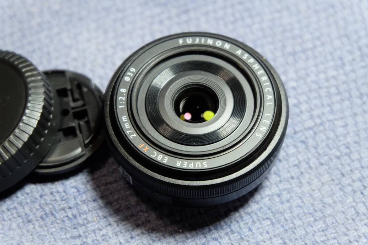 中古・美品 FUJIFILM SUPER EBC XF 27mm F2.8 (FXマウント単焦点レンズ 