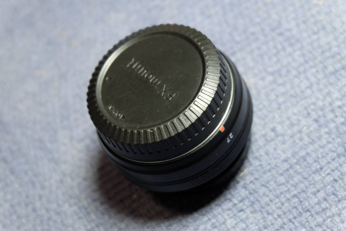 中古・美品 FUJIFILM SUPER EBC XF 27mm F2.8 (FXマウント単焦点レンズ 