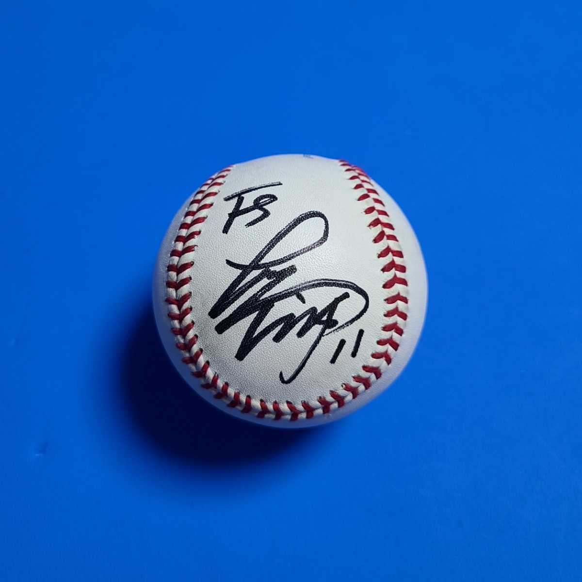 大谷翔平 直筆サインボール MVPロゴ入り 0 - Yahoo!オークション 大谷 