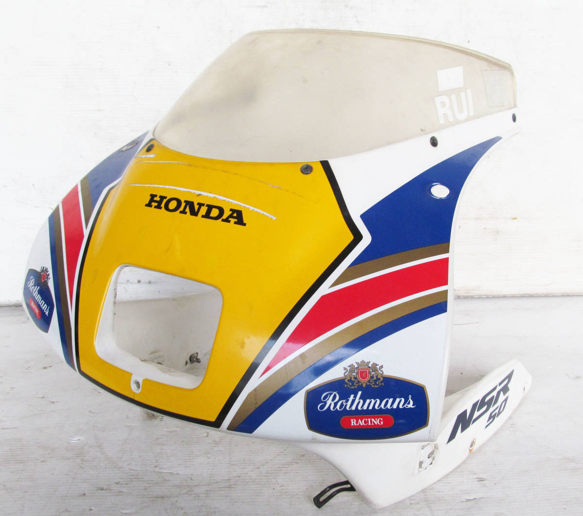新作登場，SALE NSR50 AC10 純正 前期 中期 割れなし ロスマンズ アッパーカウル フロントカウル 1026 N2(フロント)｜売買されたオークション情報、yahooの商品情報をアーカイブ公開 - オークファン ホンダ用