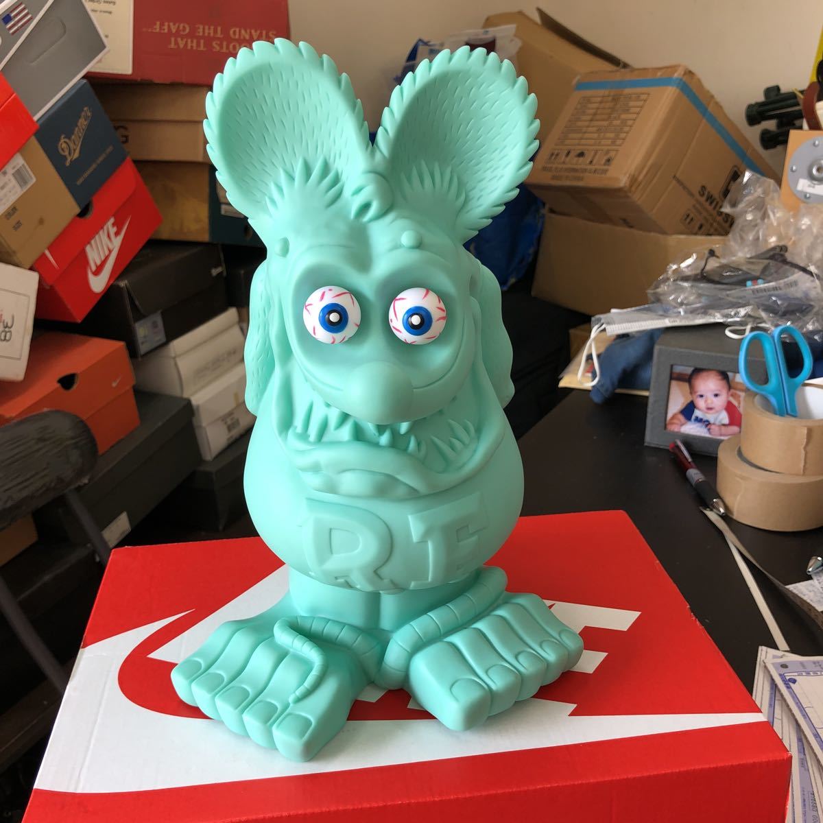限定SALE，定番未展示品 ラットフィンク ビックフィギュア ペパーミント 約33センチ(アメコミ)｜売買されたオークション情報、yahooの商品情報をアーカイブ公開 - オークファン その他