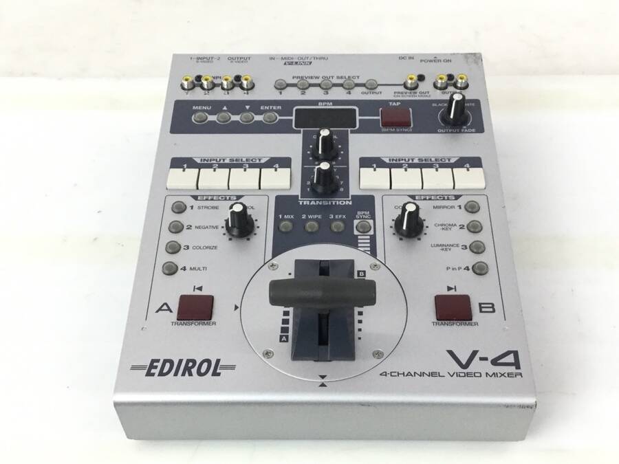 013T34□EDIROL ビデオミキサー V-4□ V-4 Roland Edirol 送料無料