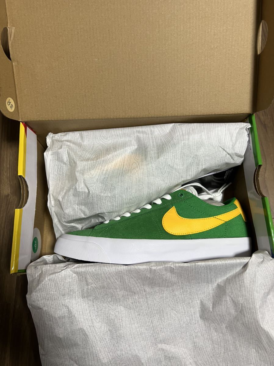 得価，低価 未着用タグ付き NIKE SB ZOOM BLAZER LOW PRO GT LUCKY GREEN US8.5/26.5cm(26.5cm)｜売買されたオークション情報、yahooの商品情報をアーカイブ公開 - オークファン 26.5cm