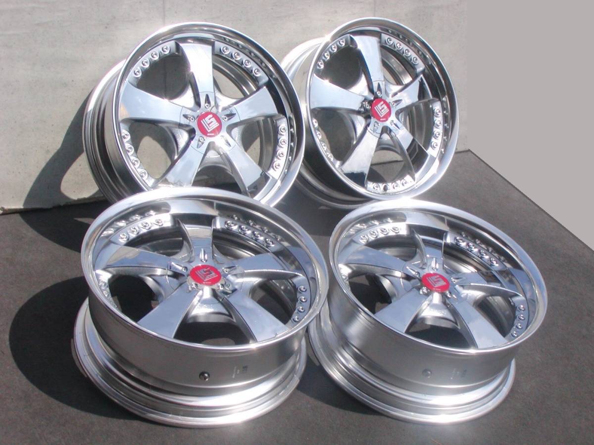 WORK 深リム - LS105 LS Yahoo 7.5J PCD100 18インチ 105の価格比較 + 