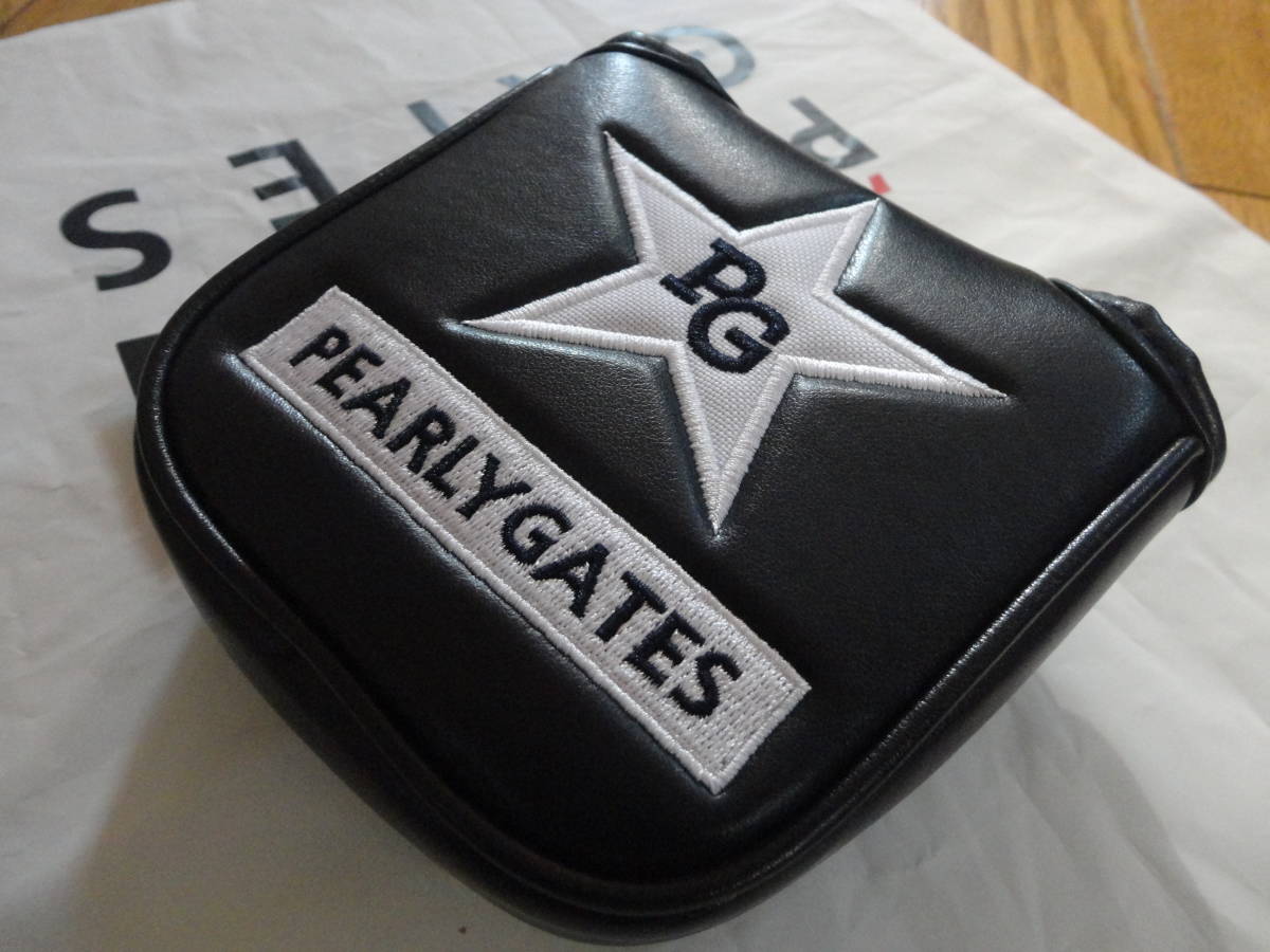 ☆ パーリーゲイツ 合皮 マレット型用 パターカバー ＜ネイビー