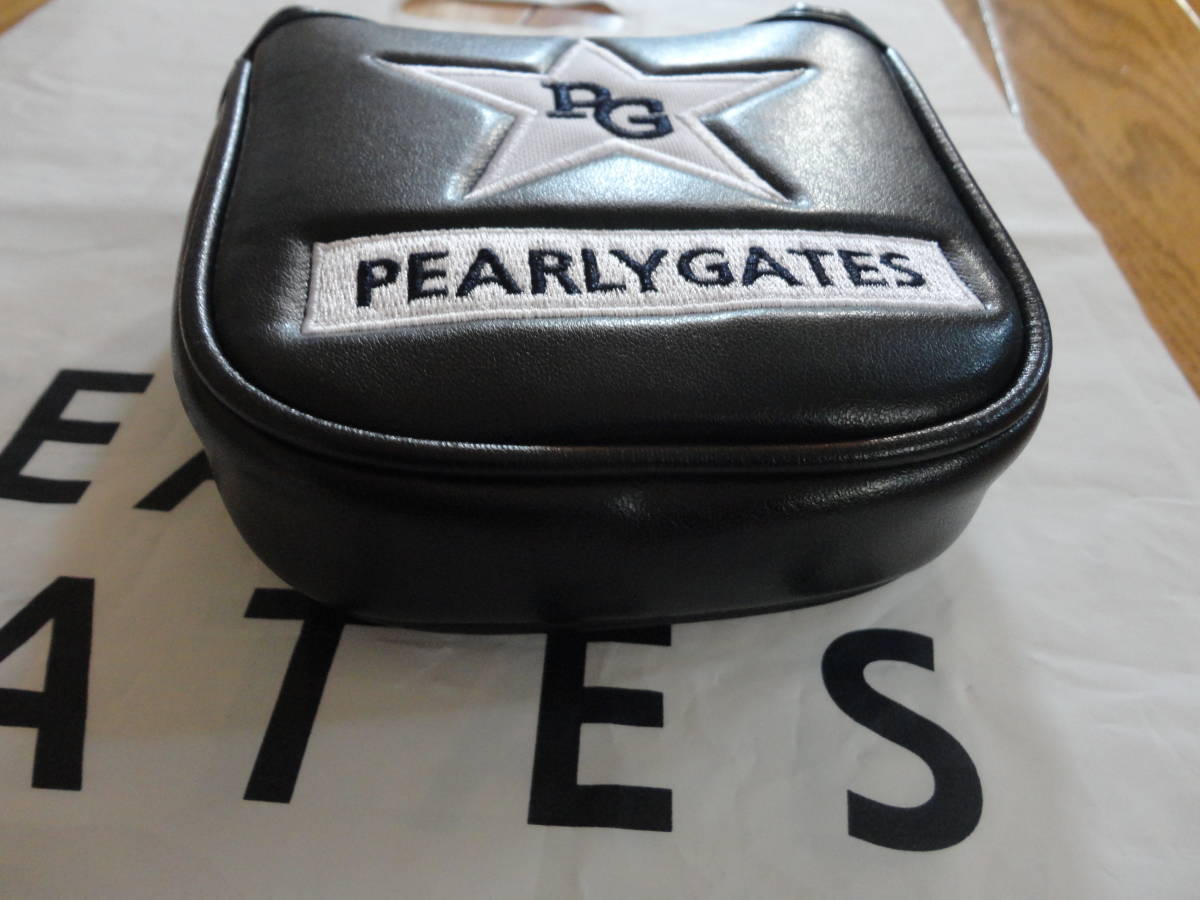 ☆ パーリーゲイツ 合皮 マレット型用 パターカバー ＜ネイビー