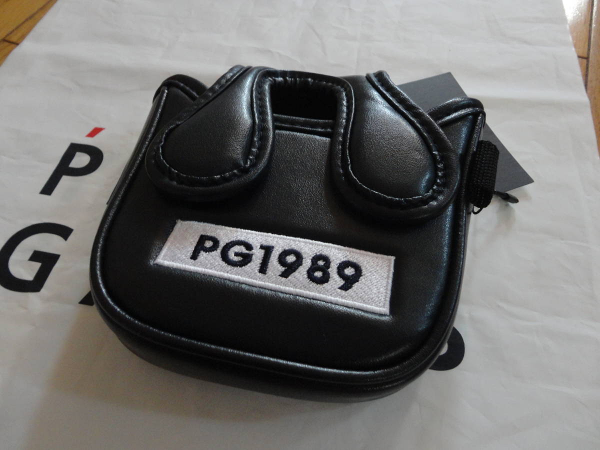 ☆ パーリーゲイツ 合皮 マレット型用 パターカバー ＜ネイビー