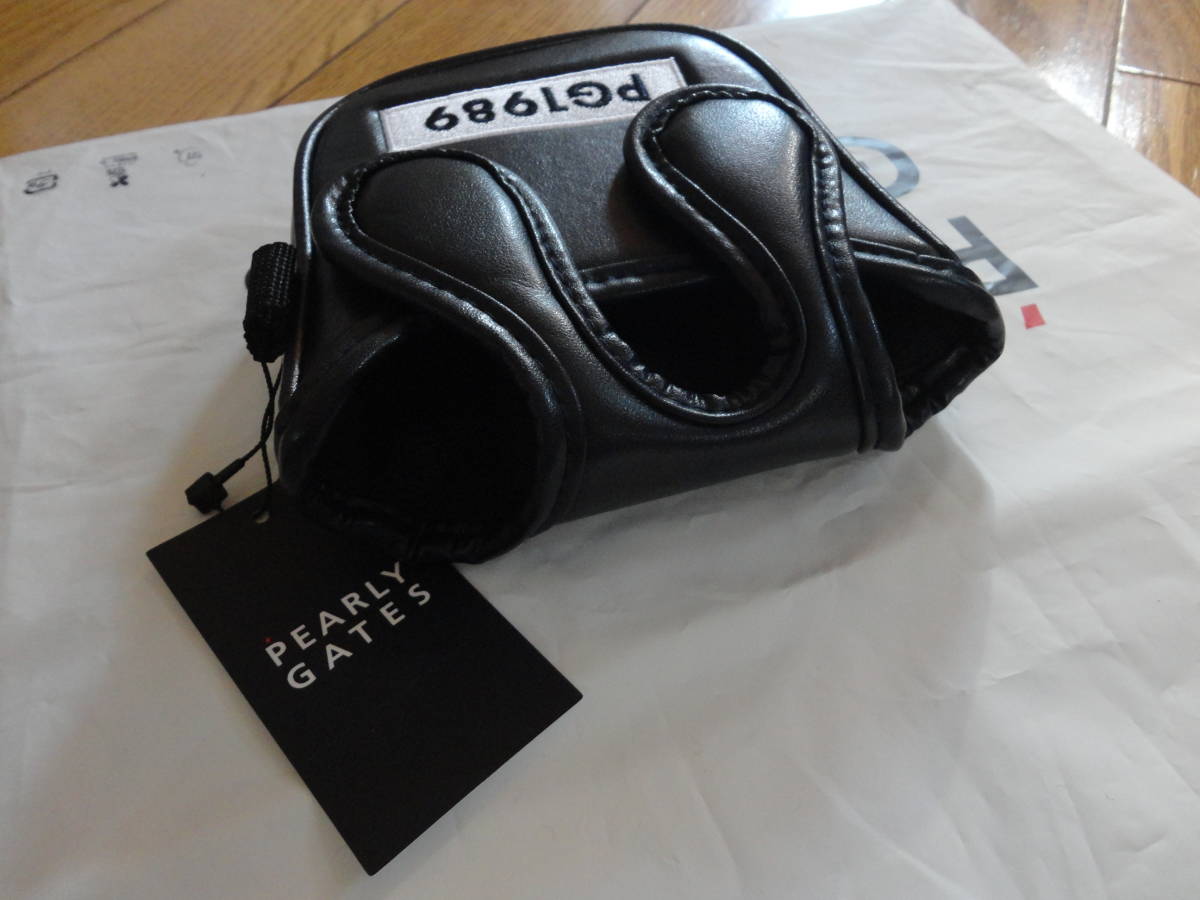 ☆ パーリーゲイツ 合皮 マレット型用 パターカバー ＜ネイビー