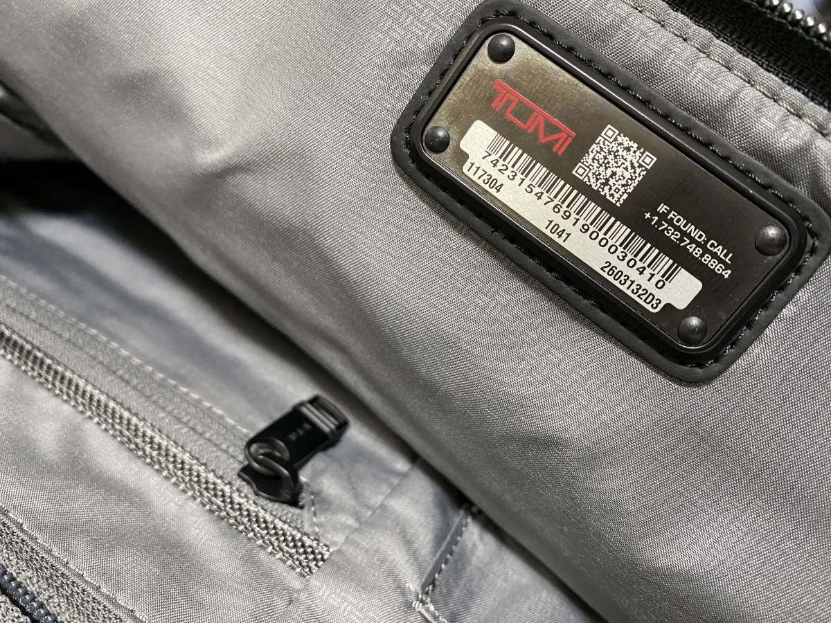 定価77000円○極美品○TUMI トゥミ ALPHA 3 ブリーフケース 2603132D3 