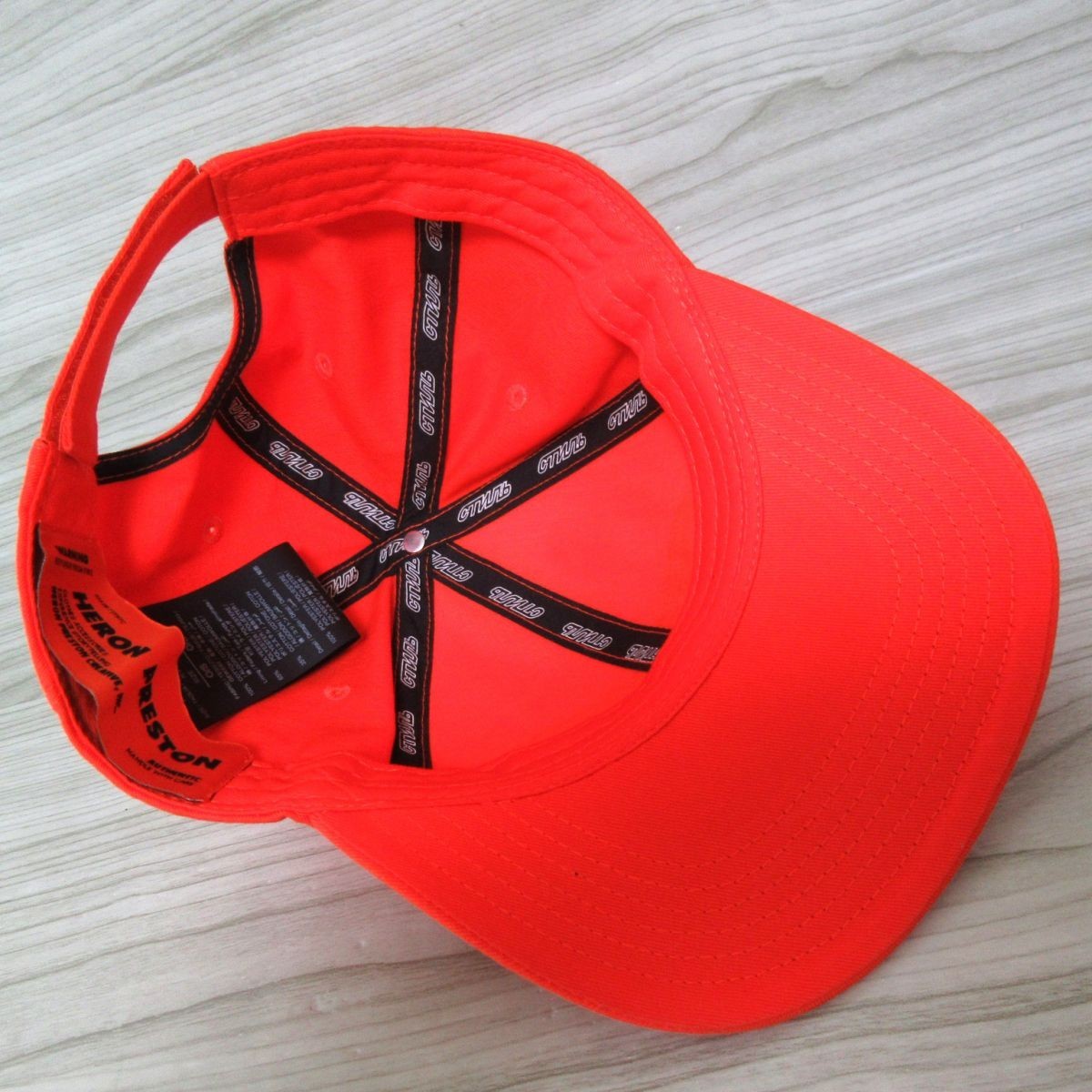 美品 2019SS HERON PRESTON ヘロンプレストン ベースボールキャップ 