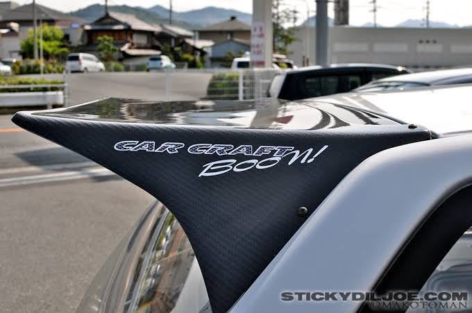 orakajdm EF グランドシビック カーボン 悪ッ羽 リアウイング 大阪JDM