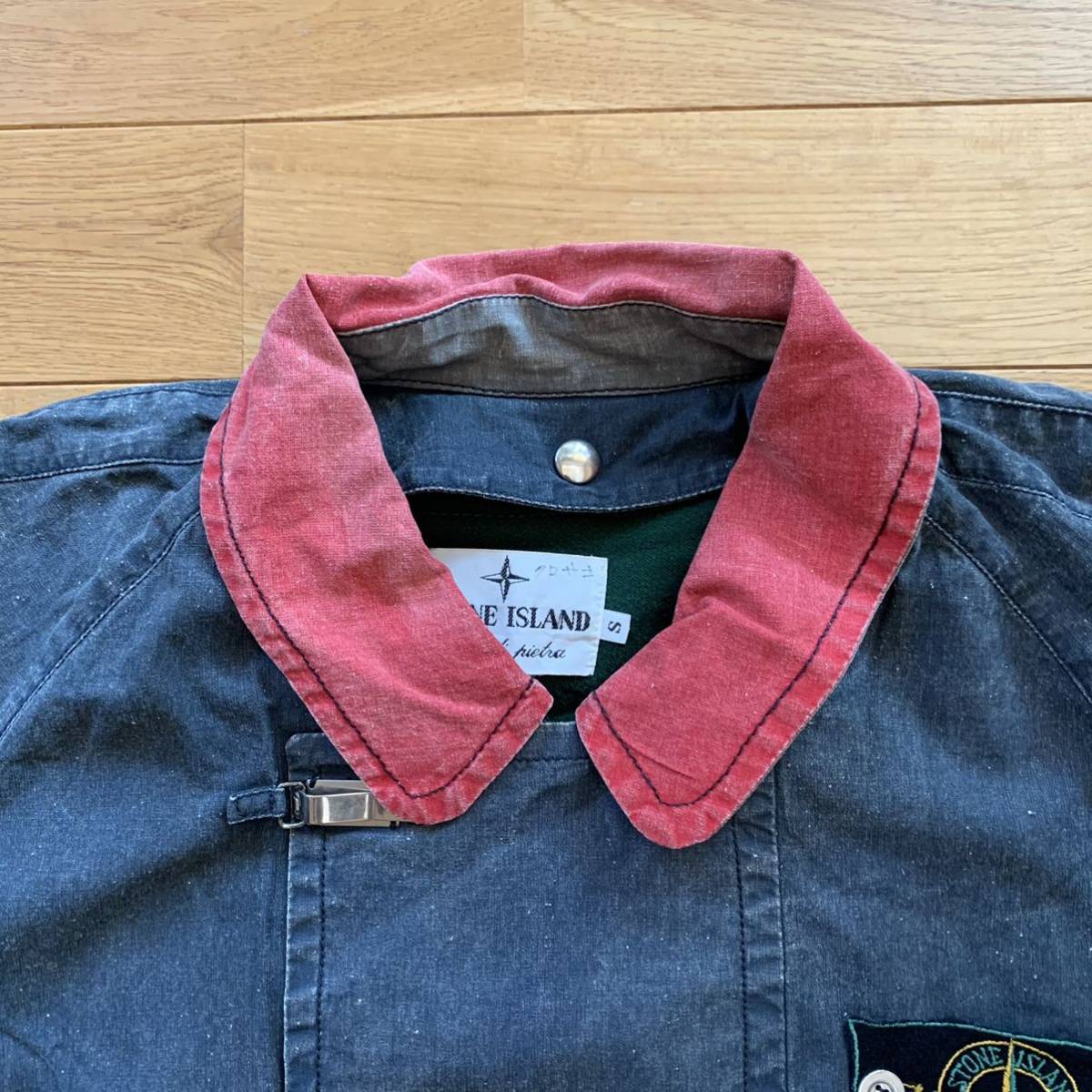 90`s Vintage Stone ISLAND フックジャケット サイズ S マッシモオス 