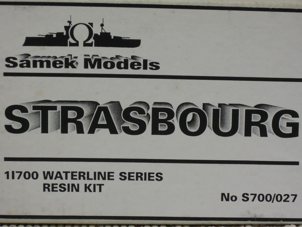 Samek Models 1/700 STRASBOURG 1939
