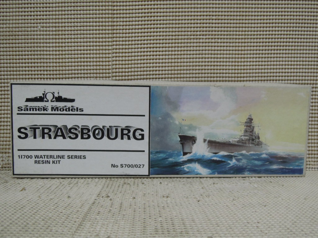 Samek Models 1/700 STRASBOURG 1939