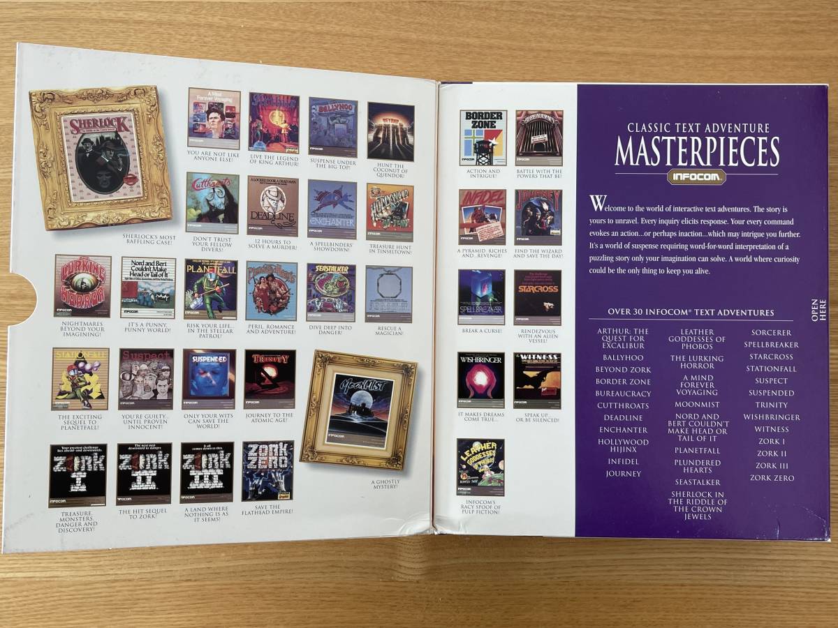 Classic Text Adventure Masterpieces INFOCOM / Activision / MS-DOS