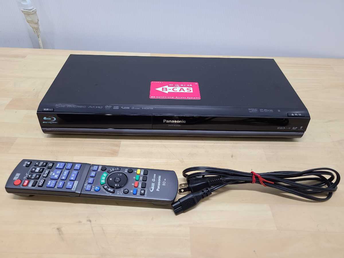 Panasonicパナソニック HDD搭載ブルーレイディスクレコーダー DIGA